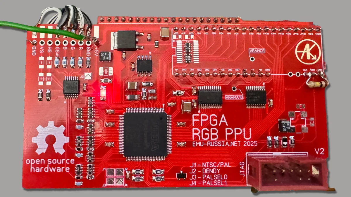 Andkorzh Unveils PPU-LITE: An Open-Source, Gate-Level Accurate NES/Famicom PPU for Hardware Preservation