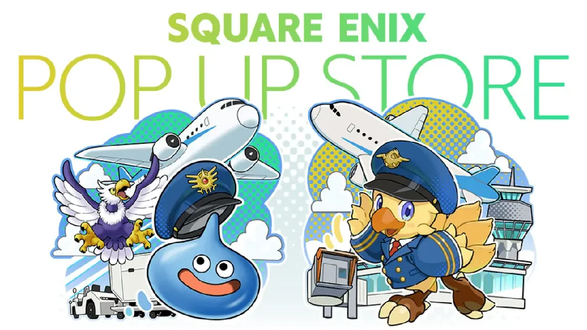 Square Enix to Launch Exclusive Pop-Up Store at Narita Airport Featuring Pilot-Themed Merchandise and Iconic Franchise Goods