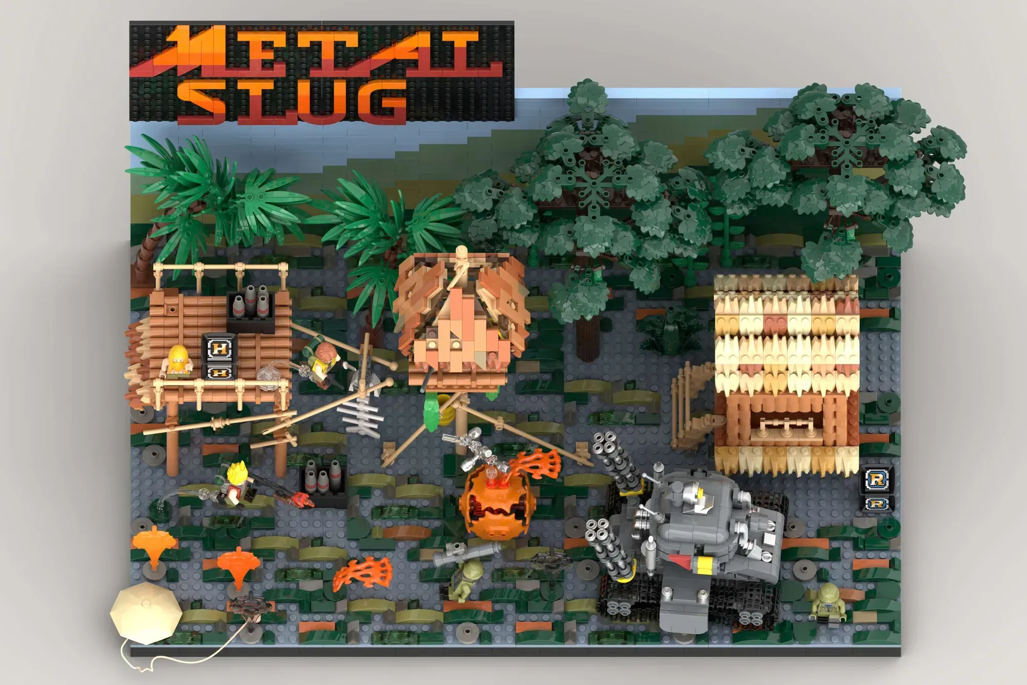 A LEGO Metal Slug Set Captures the Spirit of a Neo-Geo Classic