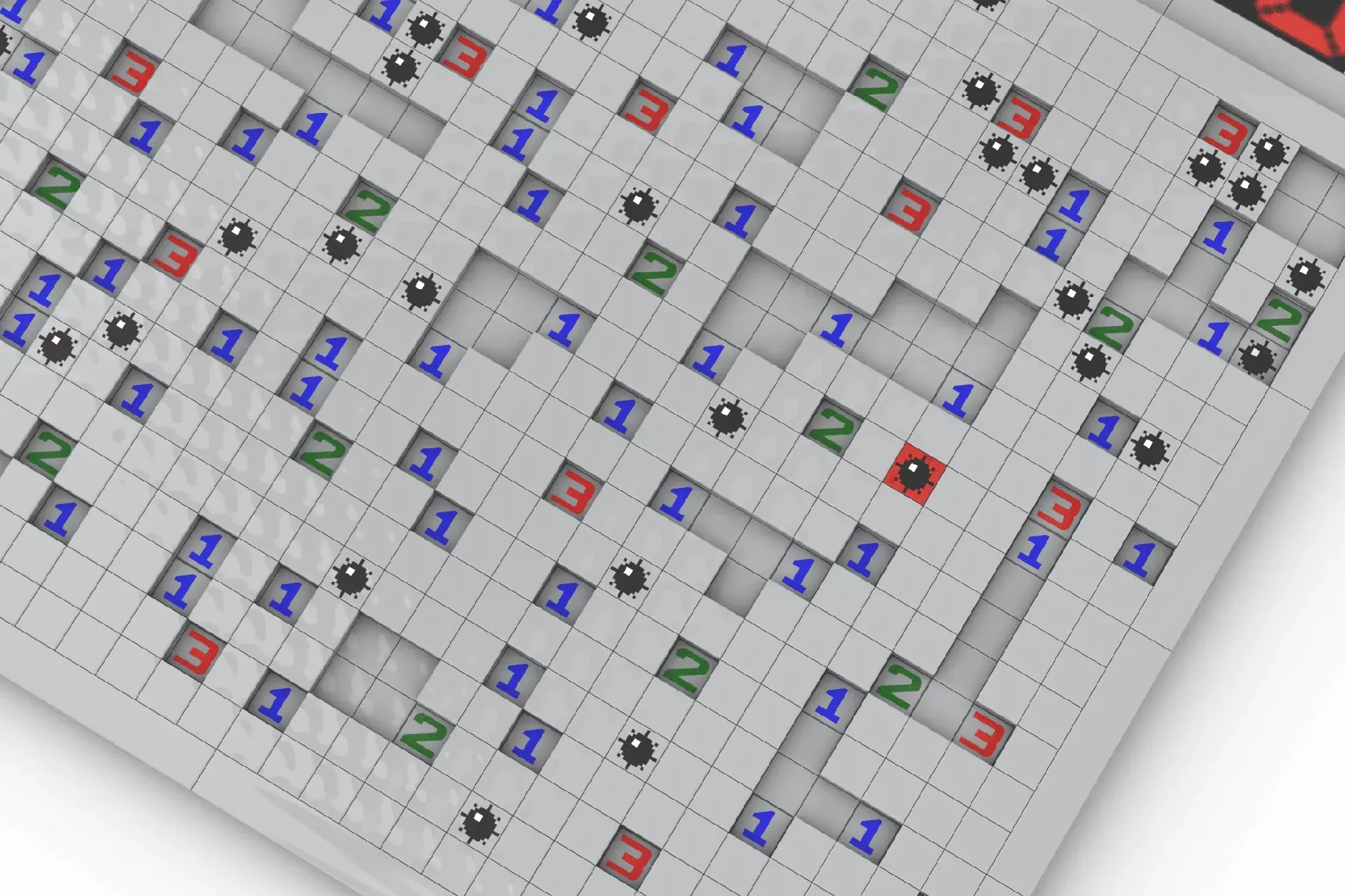 A Masterpiece of Nostalgia: LEGO Ideas User Reimagines Classic Minesweeper in Brick Form