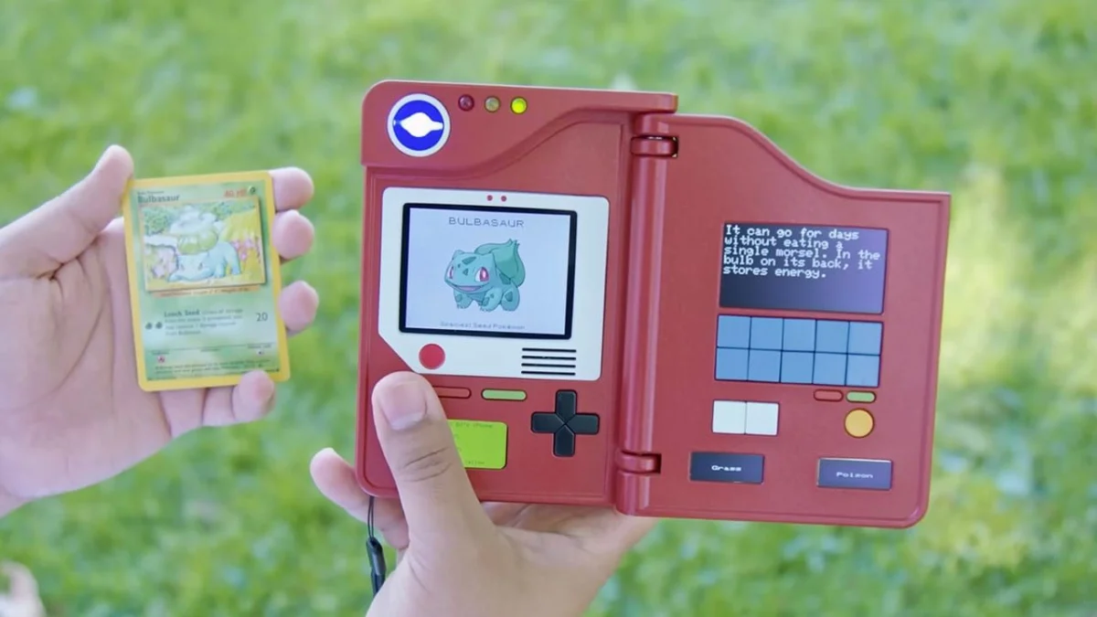 A Working Pokedex: A Lifelong Dream Realized Through Modern Technology