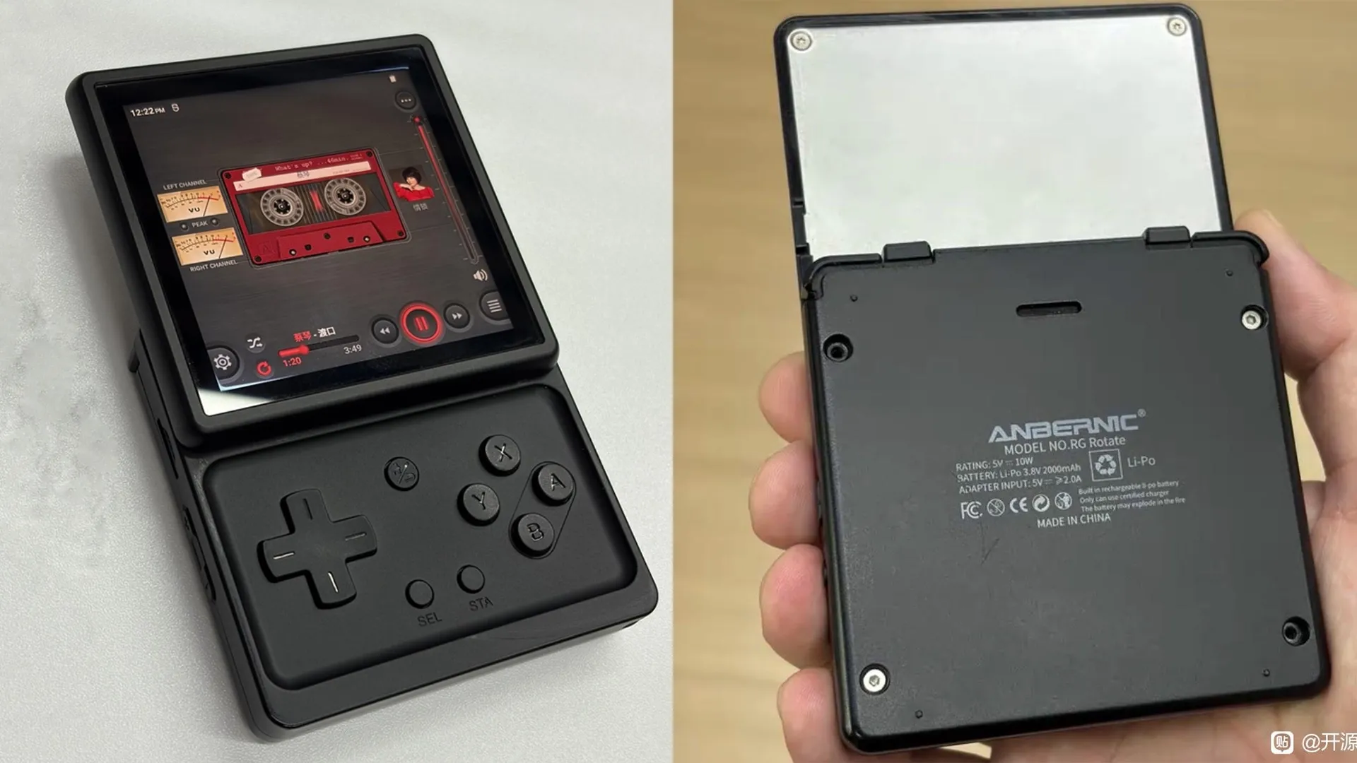 ANBERNIC RG Rotate: A Bold Leap into 1:1 Retro Handheld Innovation