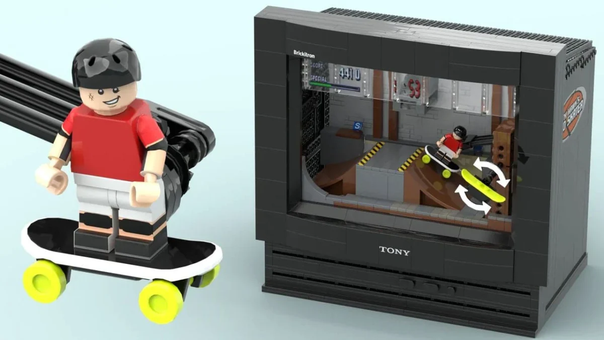 LEGO Ideas Project Captures Tony Hawk’s Pro Skater Nostalgia, Nears Fan Vote Milestone