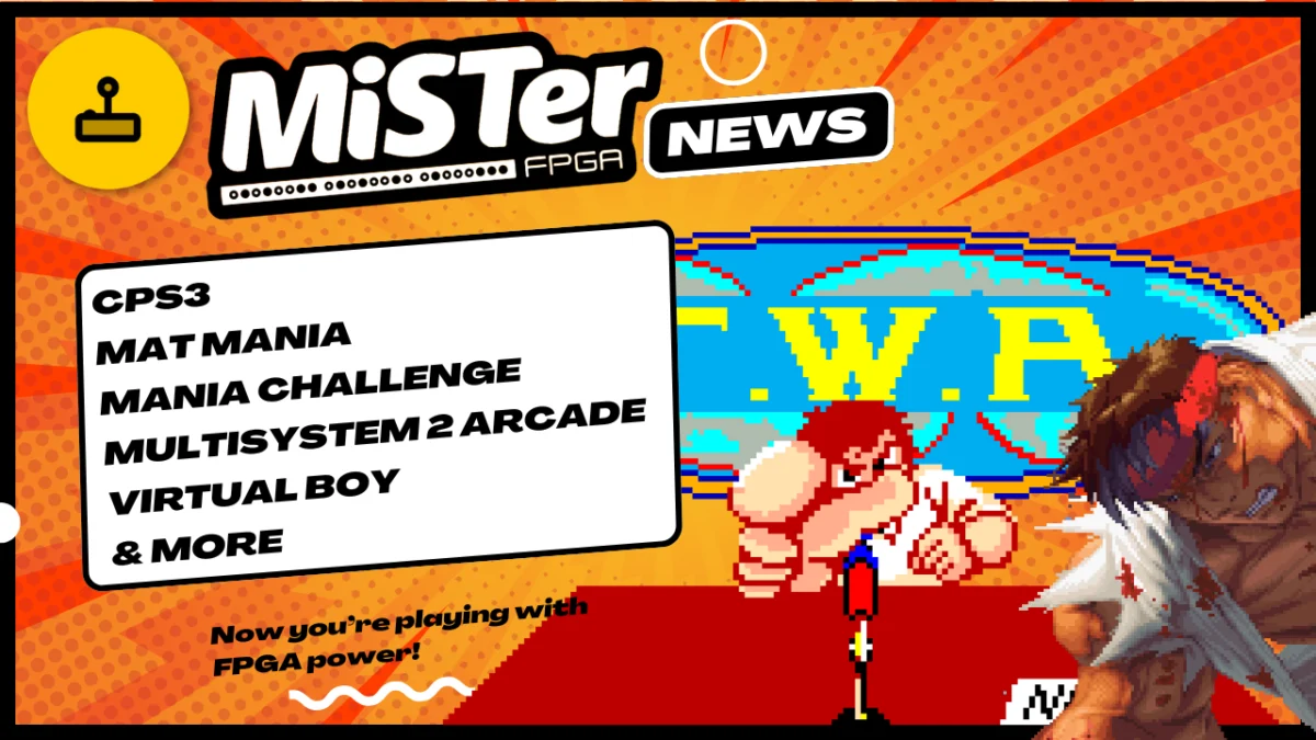 MiSTer FPGA Ecosystem Sees Major Advancements with 3DFx Voodoo Implementation, Multisystem 2 Arcade Launch, and Extensive Core Updates.