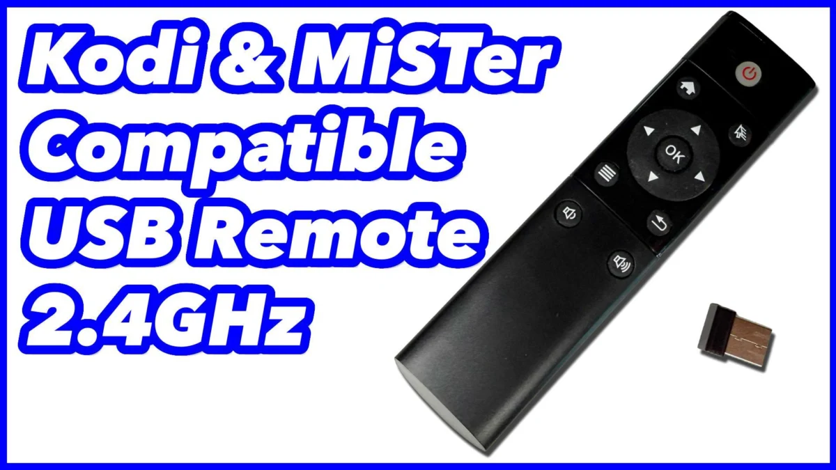 New 2.4GHz USB Wireless Remote Offers Streamlined Control for Kodi and MiSTer FPGA Systems, Addressing User Interface Challenges.