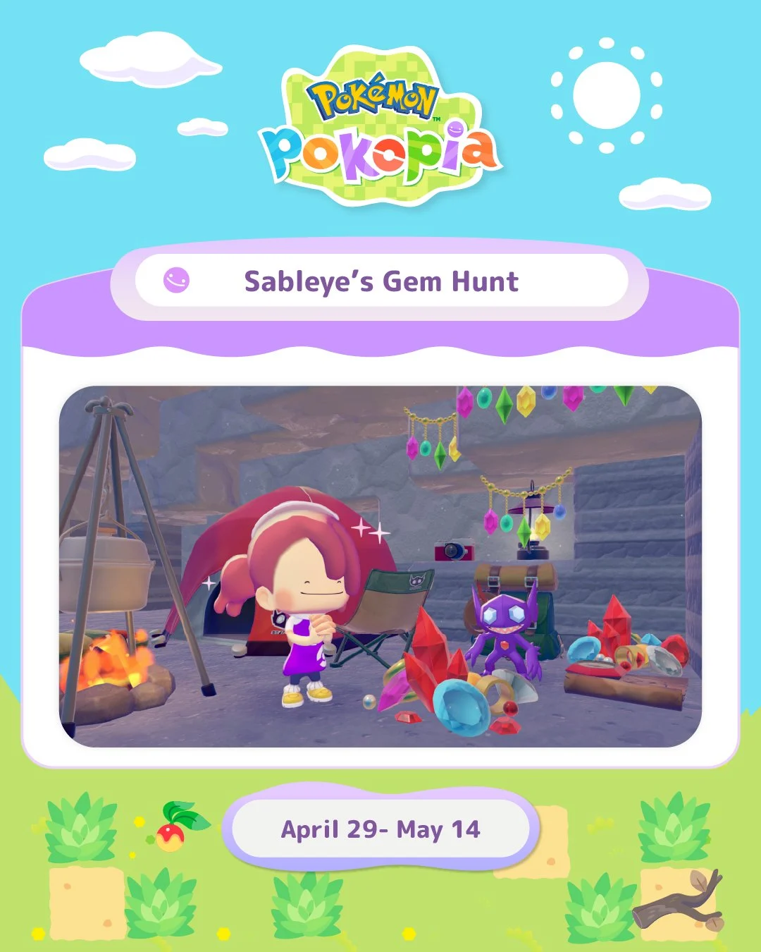 Pokemon Pokopia Sableye Event Starts Next Week
