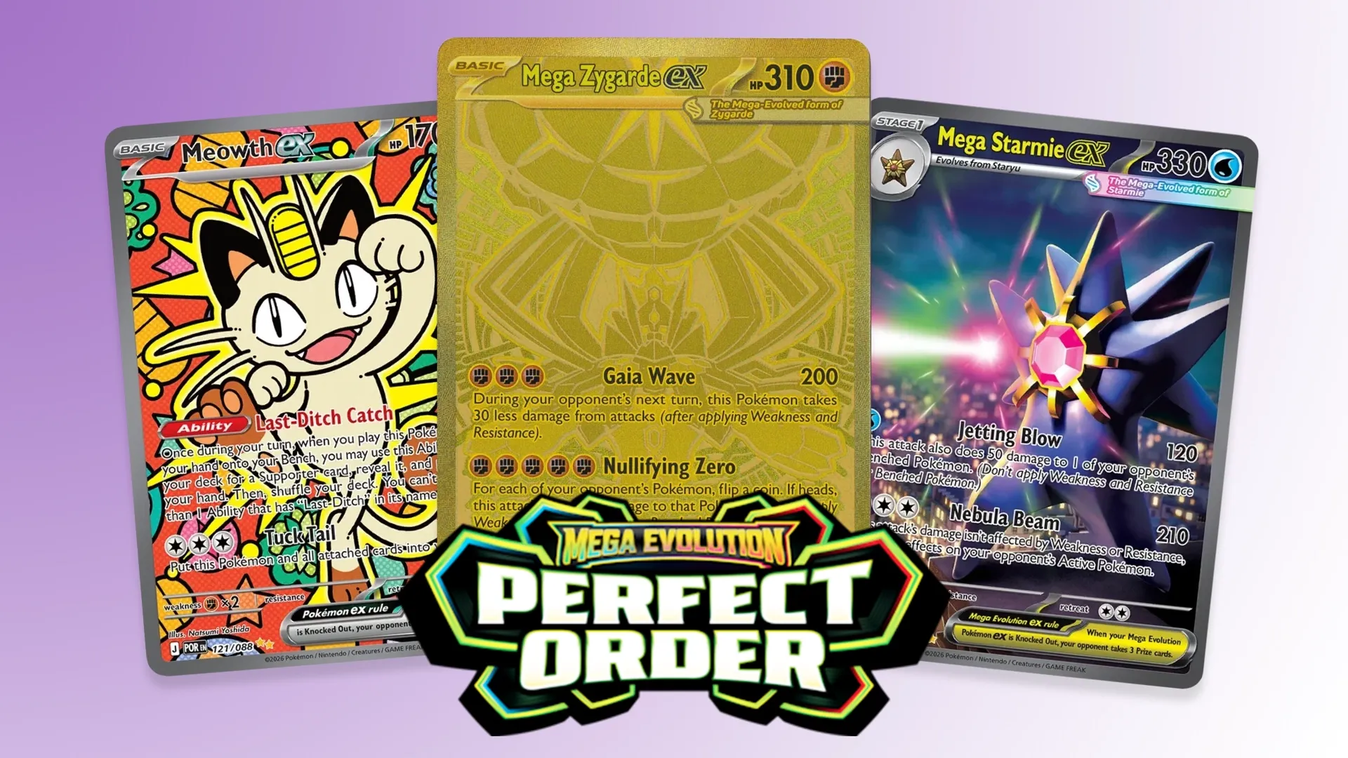 Pokémon TCG Perfect Order Set Unveiled: Mega Zygarde EX Leads a Cast of Coveted Collectibles