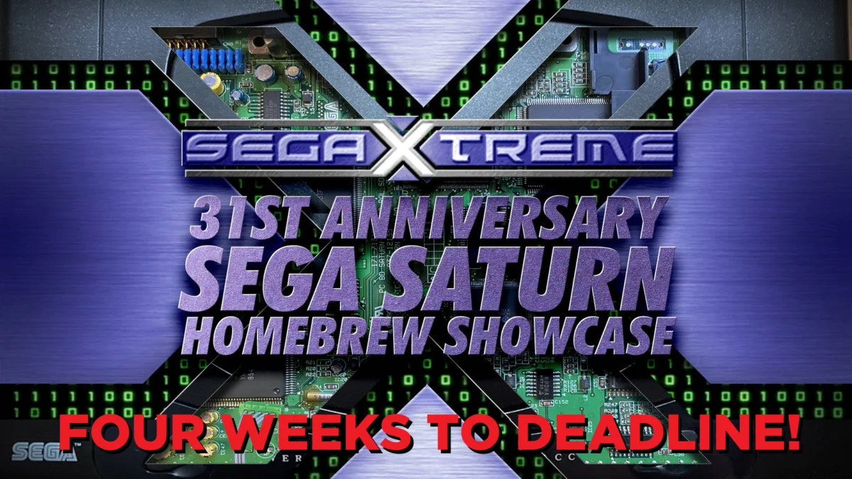 SegaXtreme Sega Saturn 31st Anniversary Homebrew Showcase Deadline Approaches, Marking a Celebration of Enduring Legacy