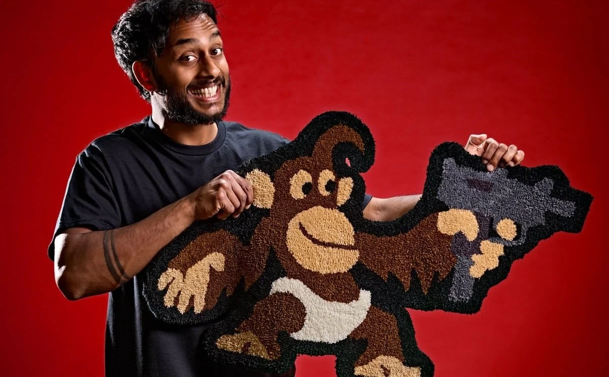The Cutest Killer Monkey You Know Is Back – This Time as a Rug