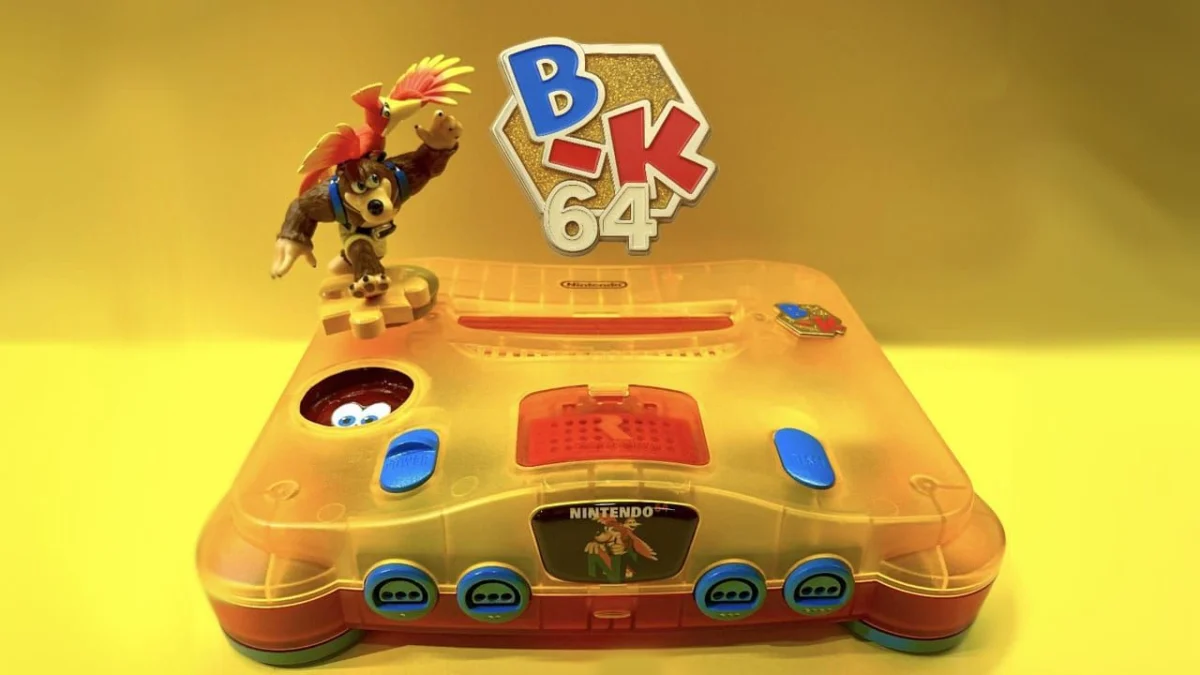 A Father’s Love Manifests in a Bespoke Banjo-Kazooie Nintendo 64 for His Son