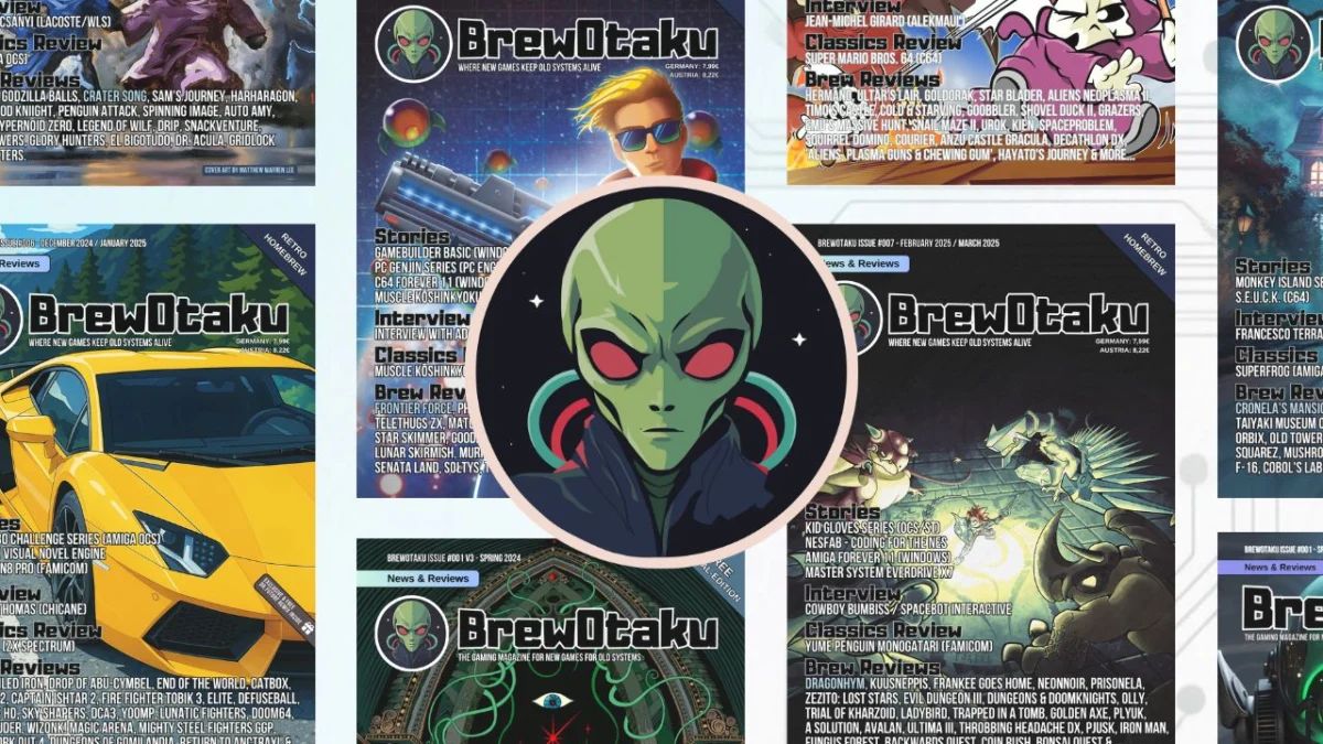 BrewOtaku Elevates Retro Gaming Publishing with Accessible Digital and Premium Print Editions, Championing the Homebrew Scene