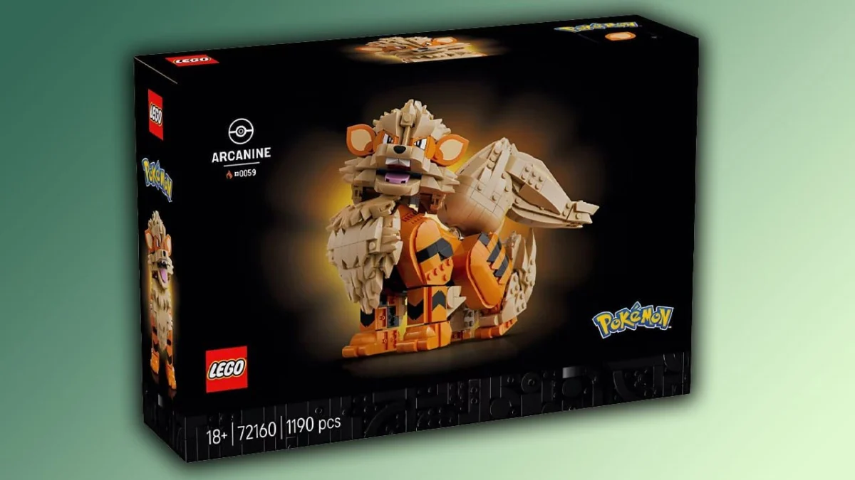 LEGO Pokémon Arcanine Set Leaked on Amazon UK, Revealing Details of Upcoming Release