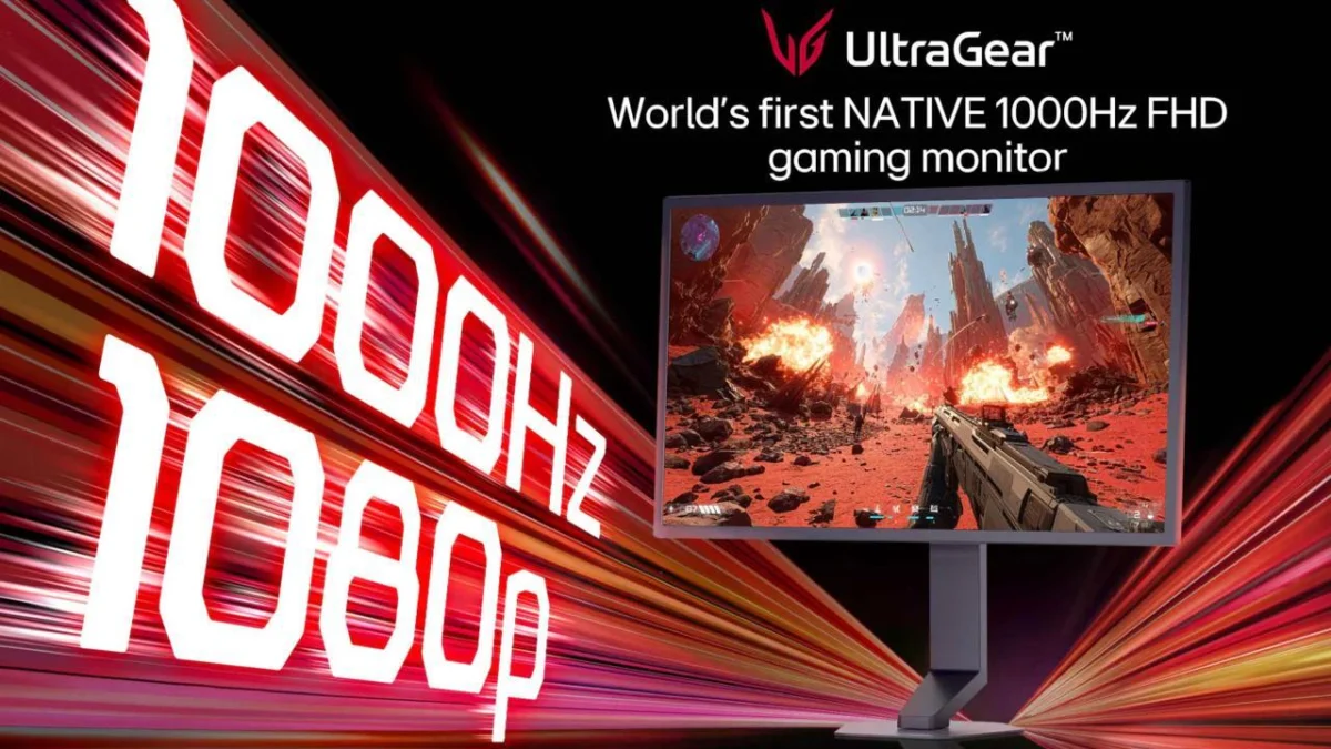 LG Unveils UltraGear 25G590B: The World’s First Native 1000Hz Full HD Gaming Monitor Set to Revolutionize Visual Fidelity