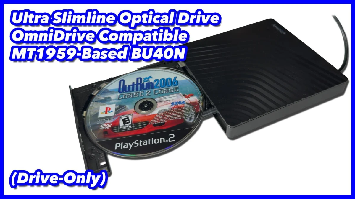 New BU40N UltraSlimline Drive Emerges as Cost-Effective Solution for OmniDrive Disc Preservation Efforts