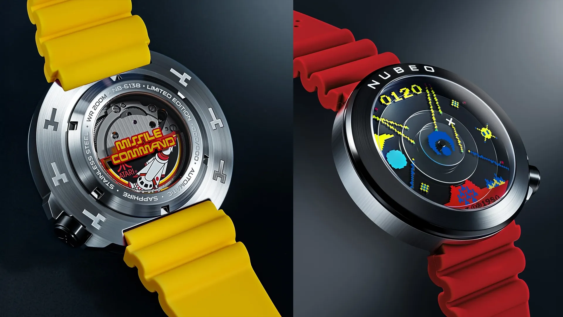 Nubeo Launches "Ventana" Automatic Watch Collection in Tribute to Atari’s Missile Command