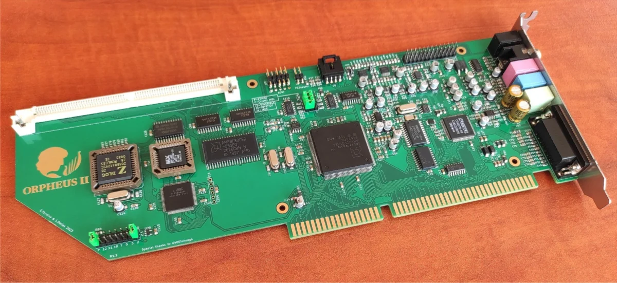 Orpheus 2 ISA Soundcard Announces Surprise Pre-Order Window Extension for Highly Coveted Retro Audio Solution.