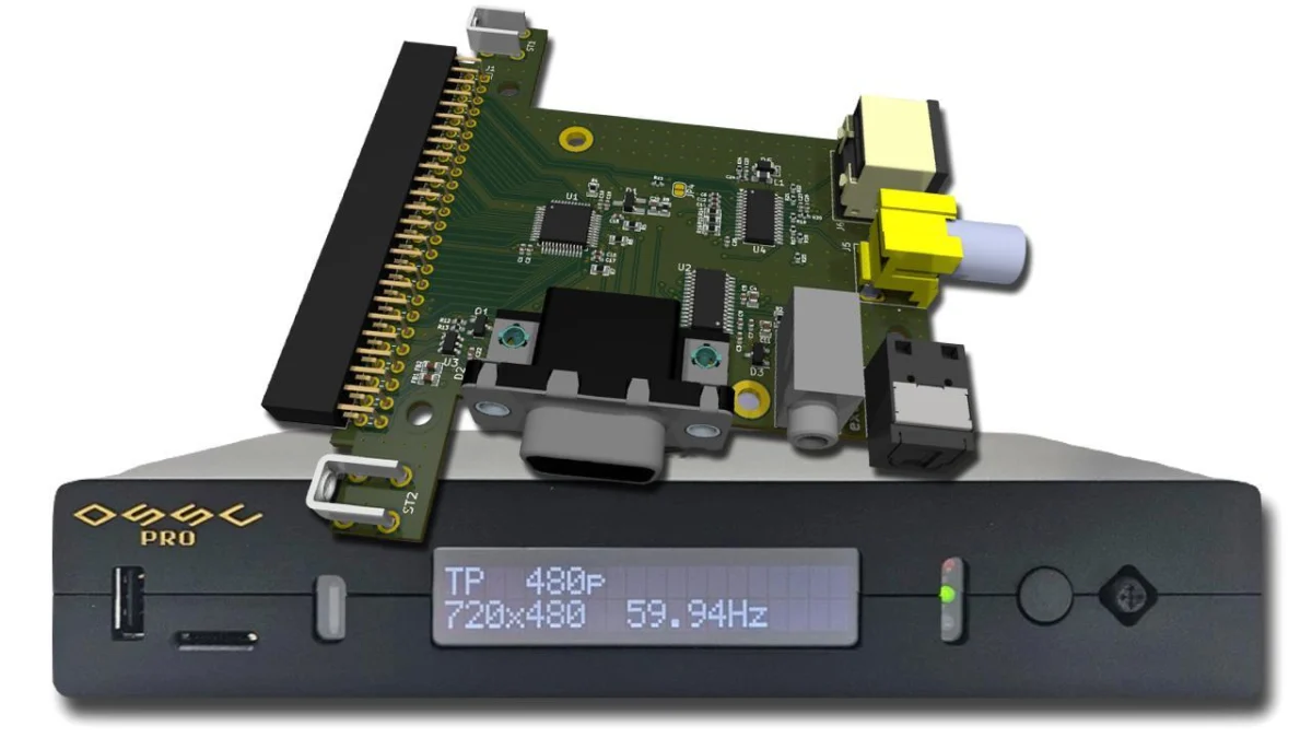 OSSC Pro Receives Major v0.82 Firmware Update, Enhancing Retro Gaming Visuals and Expanding Legacy AV Compatibility.
