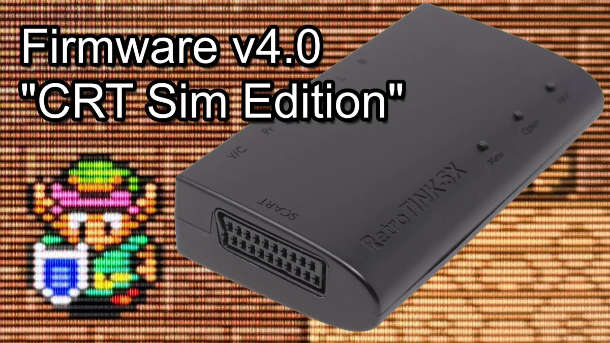 RetroTINK 5x Receives Major v4.x Firmware Update, Enhancing CRT Mask Emulation and Visual Fidelity
