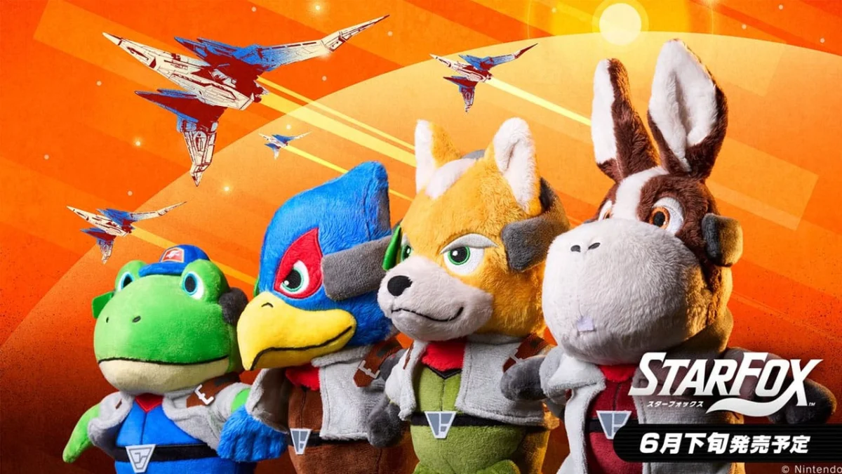 Star Fox Plush Toys to Launch Alongside Anticipated Game Remake