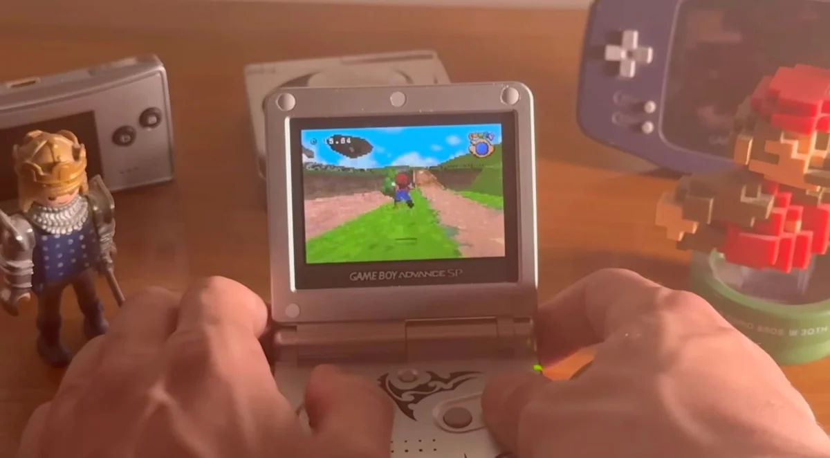 Super Mario 64 Runs on the Game Boy Advance Through Dedicated Fan Effort
