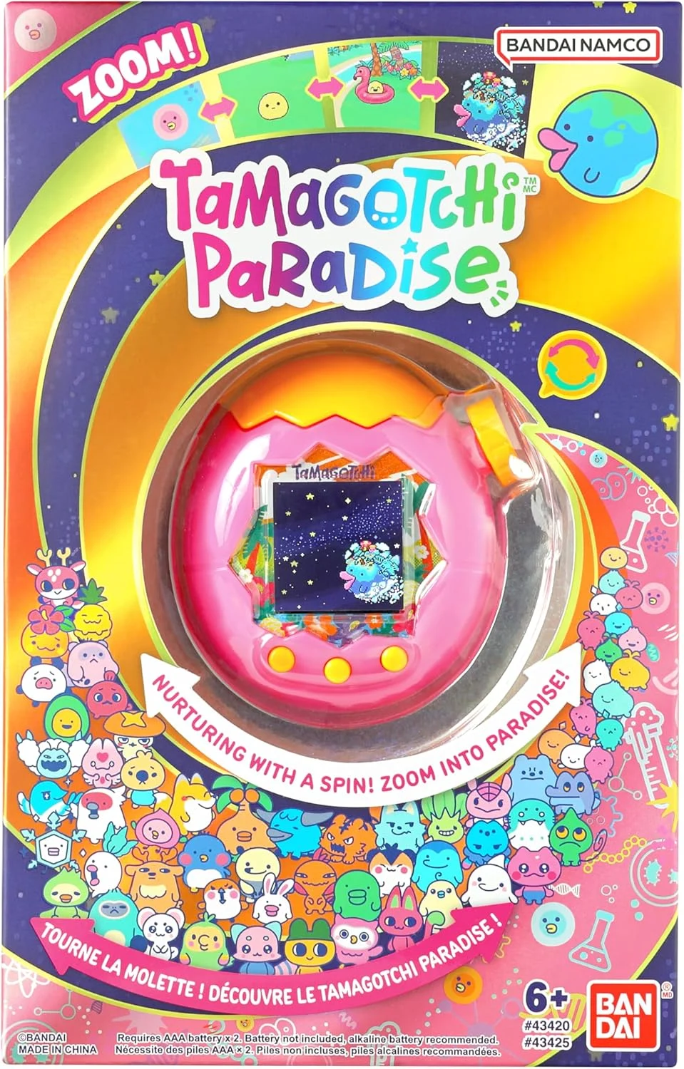 Tamagotchi Paradise Orange Tropics and White Glacier Add New Virtual Pets