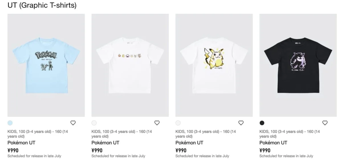 Uniqlo Announces Second Pokémon Collection, Celebrating 30 Years of the Iconic Franchise