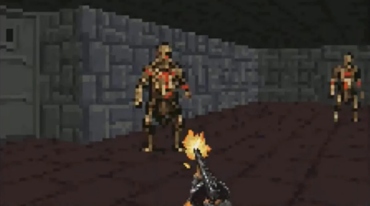Veins of Iron: A New SNES Horror FPS Emerges, Addressing AI Art Concerns and Promising Real Hardware Performance