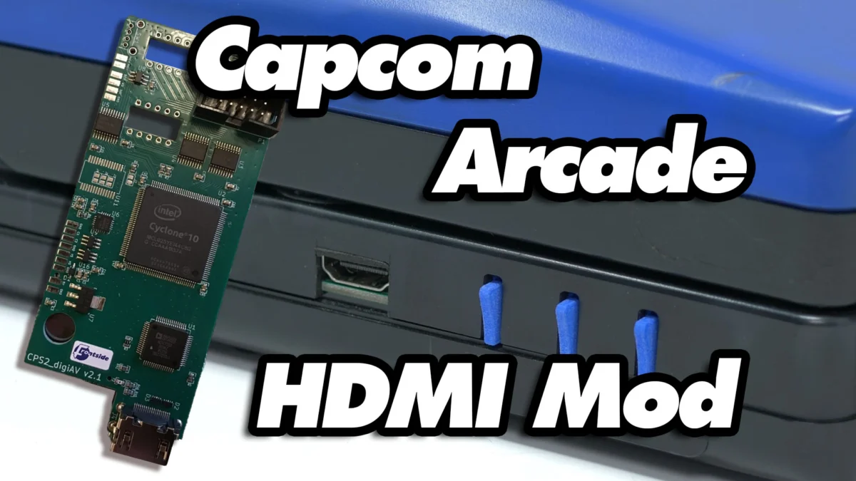 VGP Restocks Markus’s CPSDigiAV HDMI Mod Kit, Revolutionizing Classic Arcade Preservation