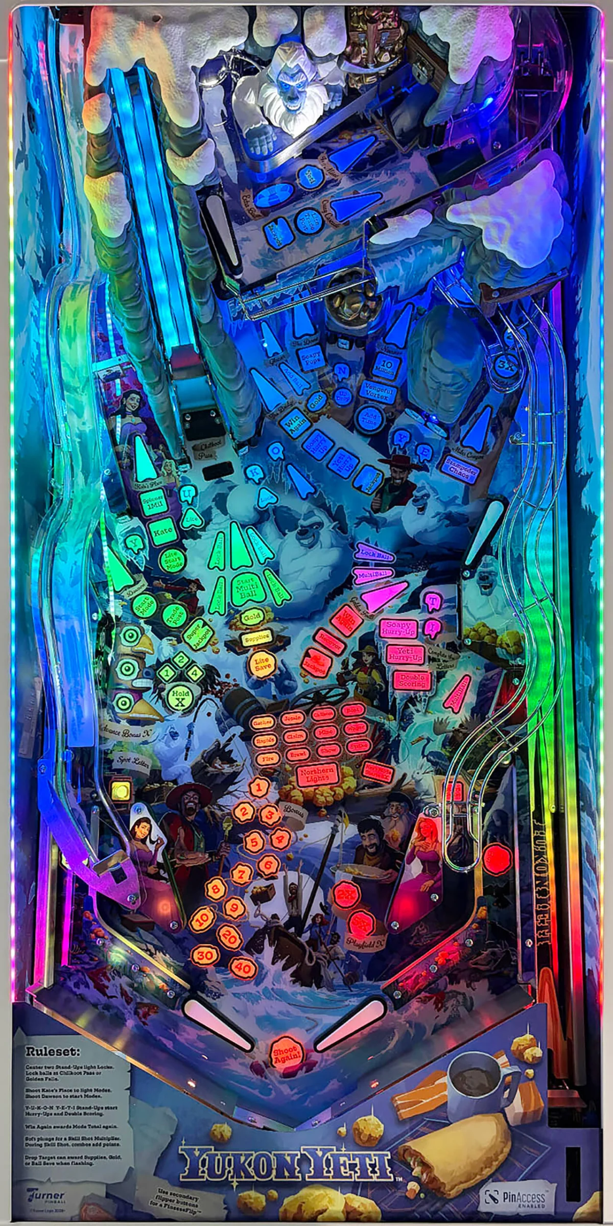 Yukon Yeti: Turner Pinball Unveils Latest Creation, a Spiritual Successor to a Fan Favorite
