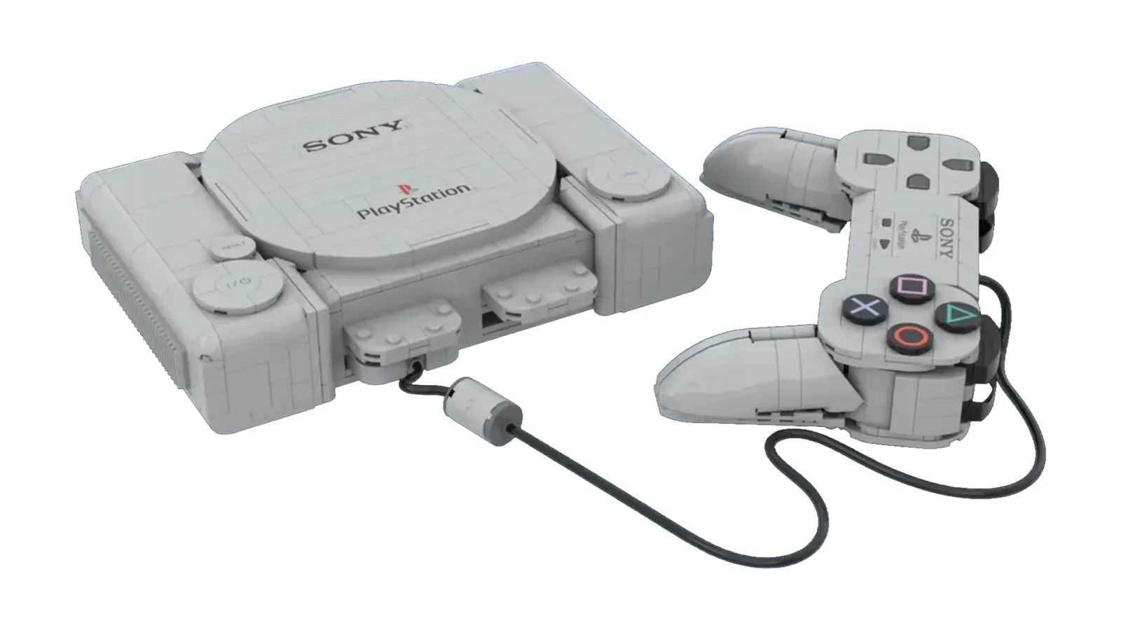 A LEGO PlayStation 1 Console Set is Reportedly Releasing This Year