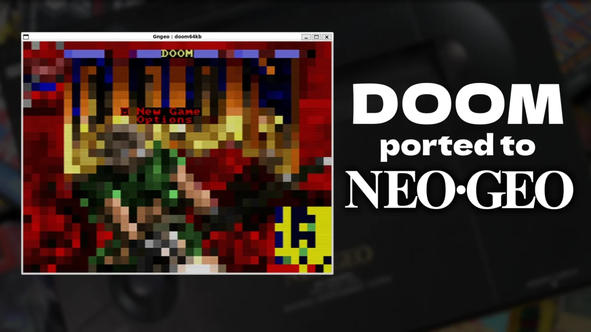 Doom64KB Ported to Neo Geo with Two Working Levels