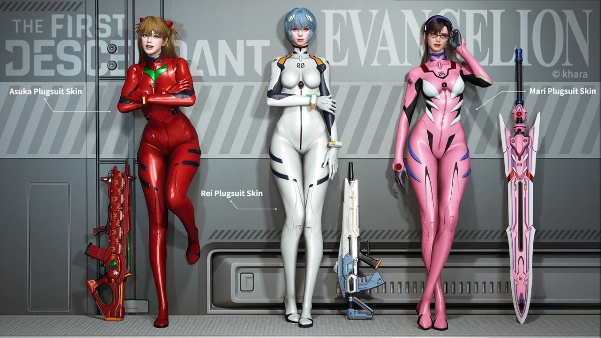 Evangelion Characters Join The First Descendant in New Crossover