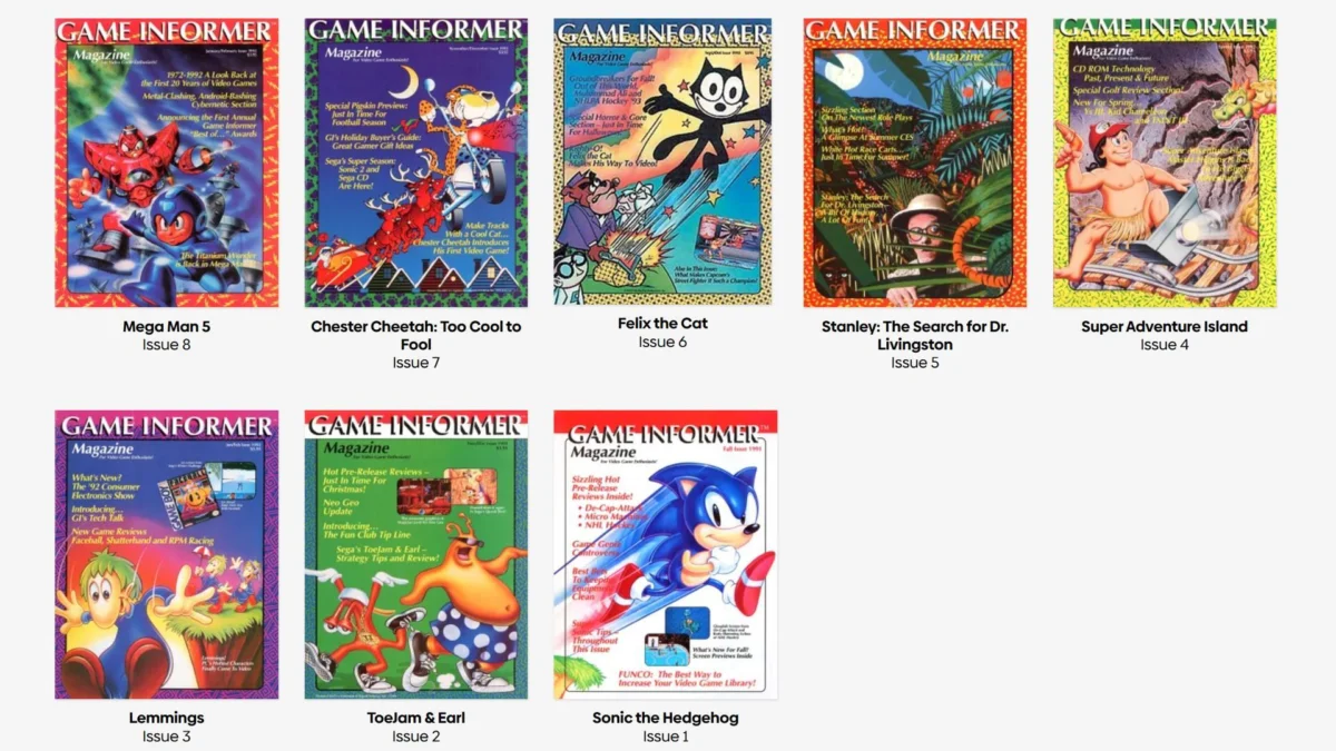 Game Informer Magazine Unveils Extensive Digital Archive, Offering Free Access to Over Three Decades of Gaming History.