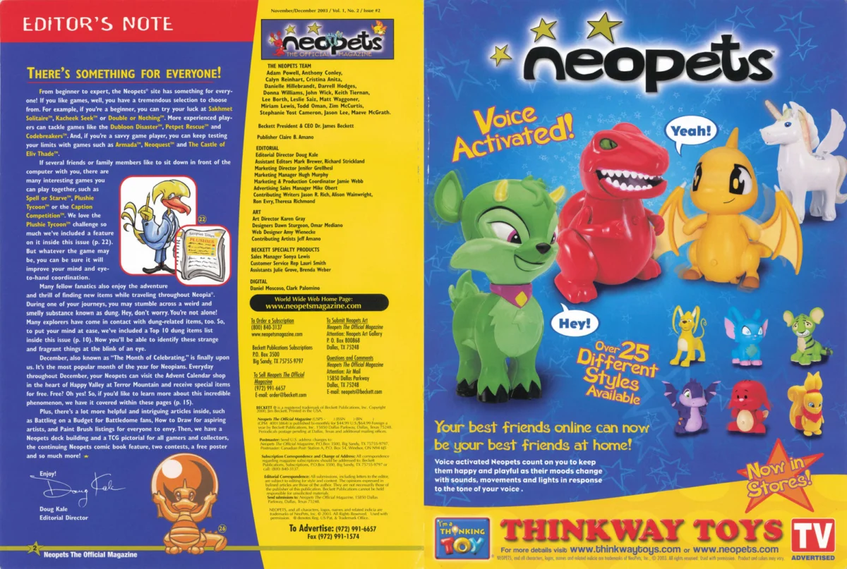 Neopets The Official Magazine Joins Digital Archive, Illuminating a Neglected Segment of Gaming History