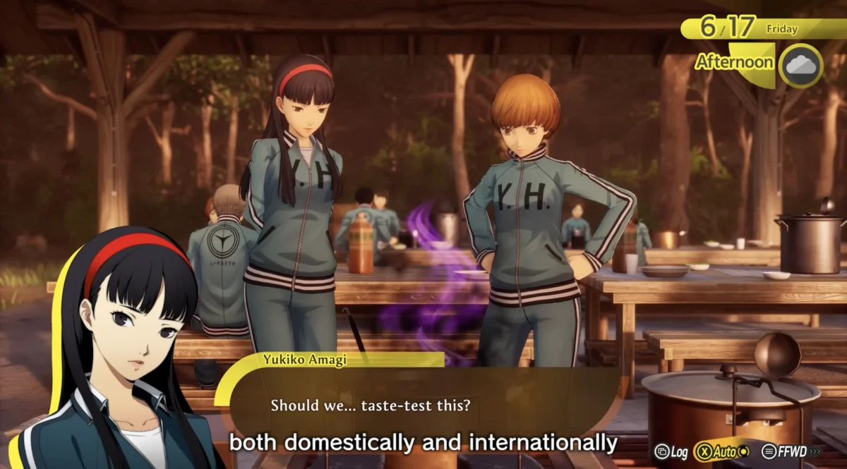 Persona 4 Revival Broadcast Shows Characters and Combat