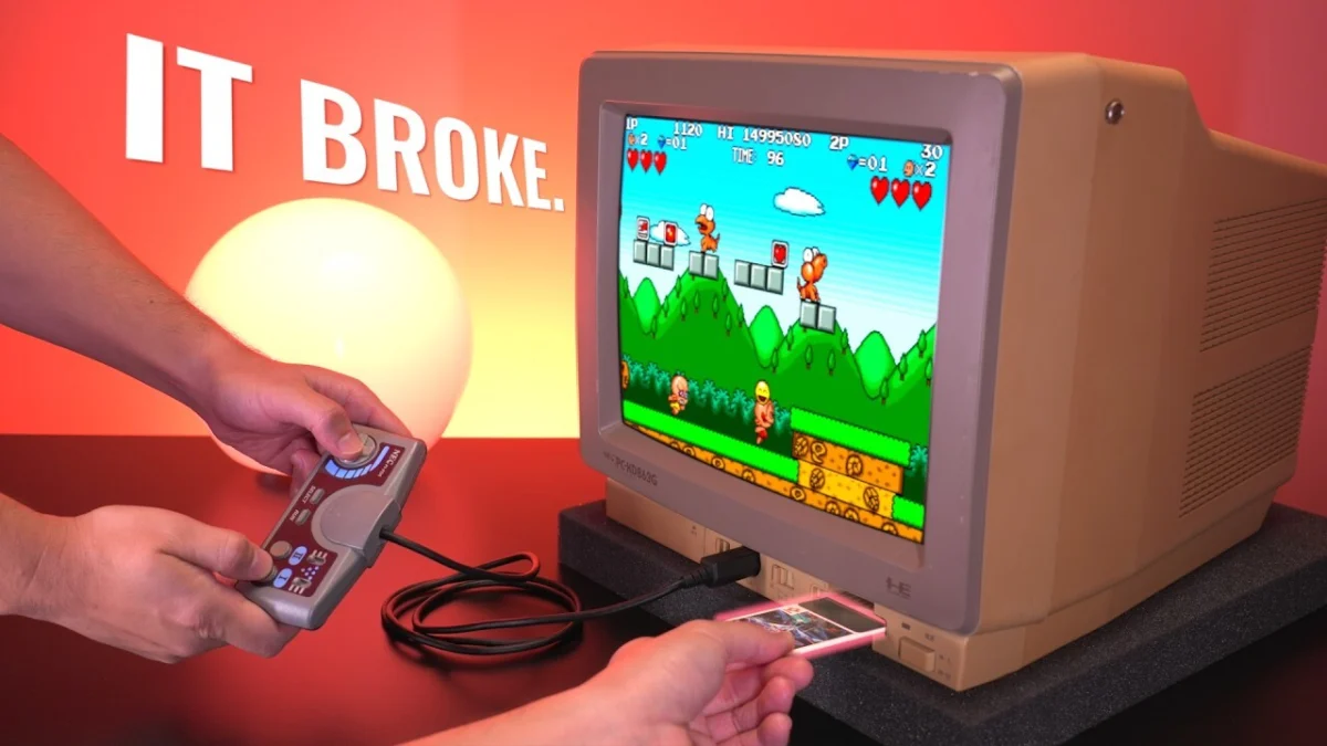 A Look At A Rare CRT + PC Engine Combo – RetroRGB