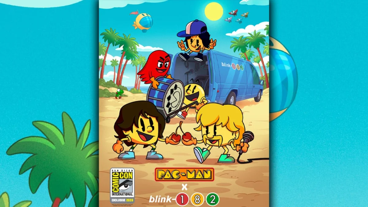 Blink-182 and Pac-Man Unite for a Nostalgic Collision at San Diego Comic-Con