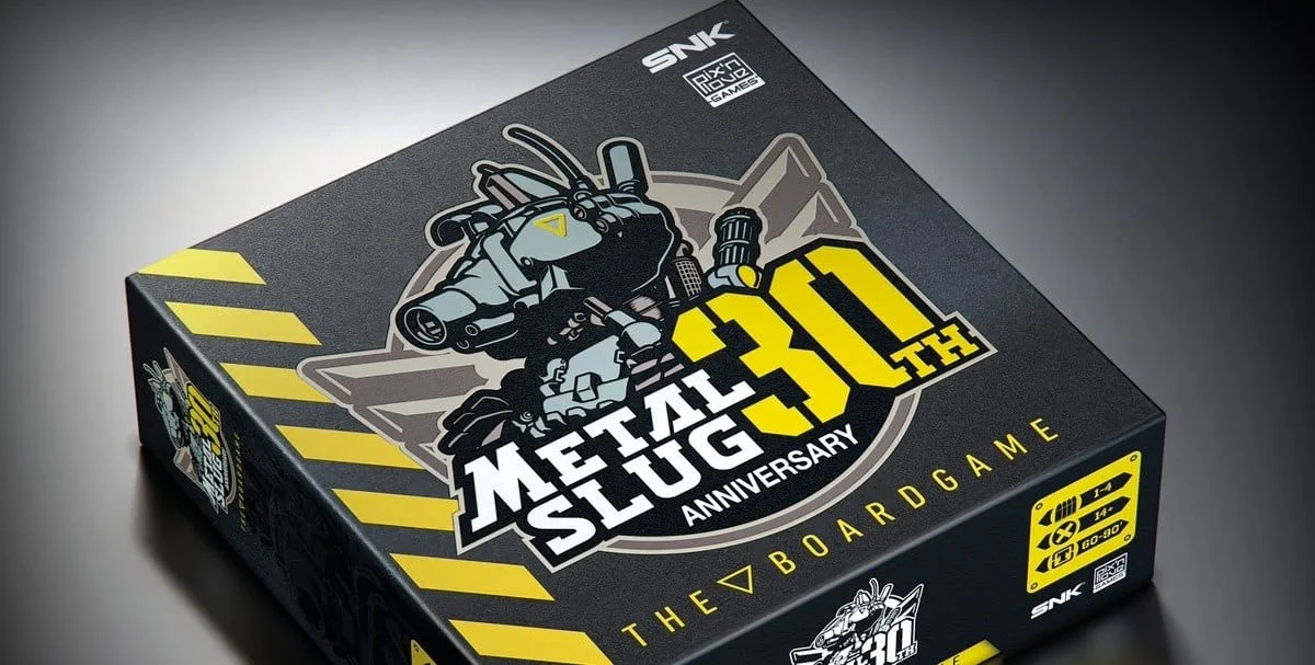 Fans Disappointed as Metal Slug 30th Anniversary "Explosive" Announcement Unveils Tabletop Board Game