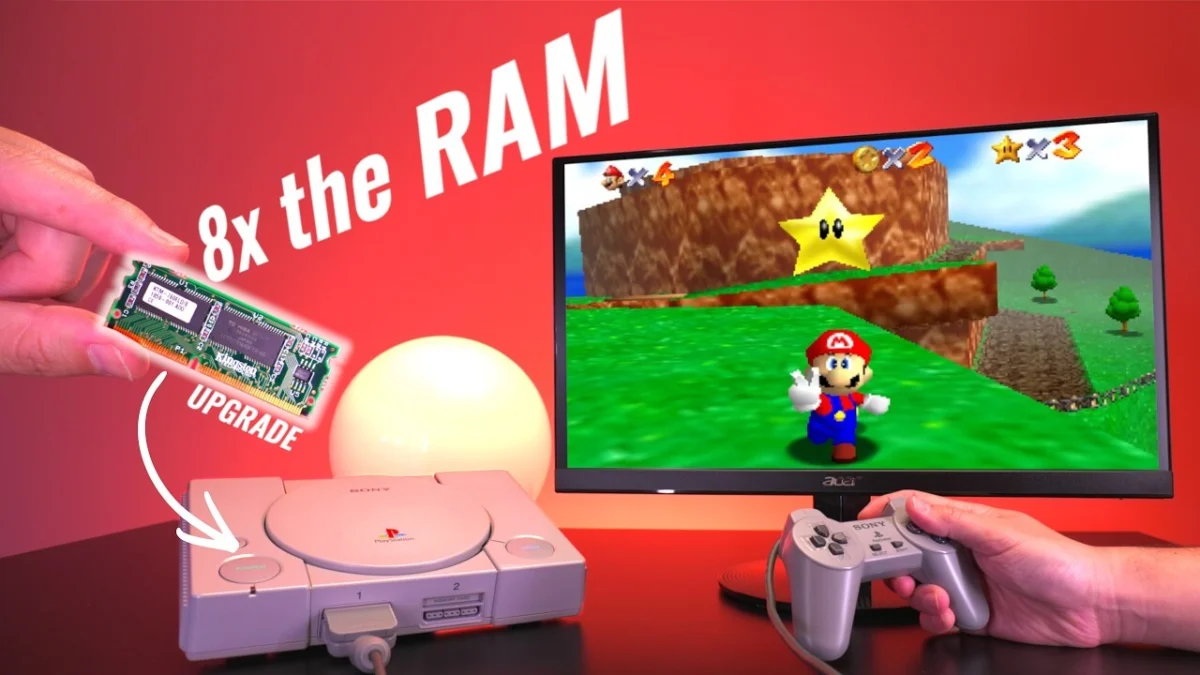 Groundbreaking 16MB RAM Mod Unlocks Unprecedented Potential for Original Sony PlayStation