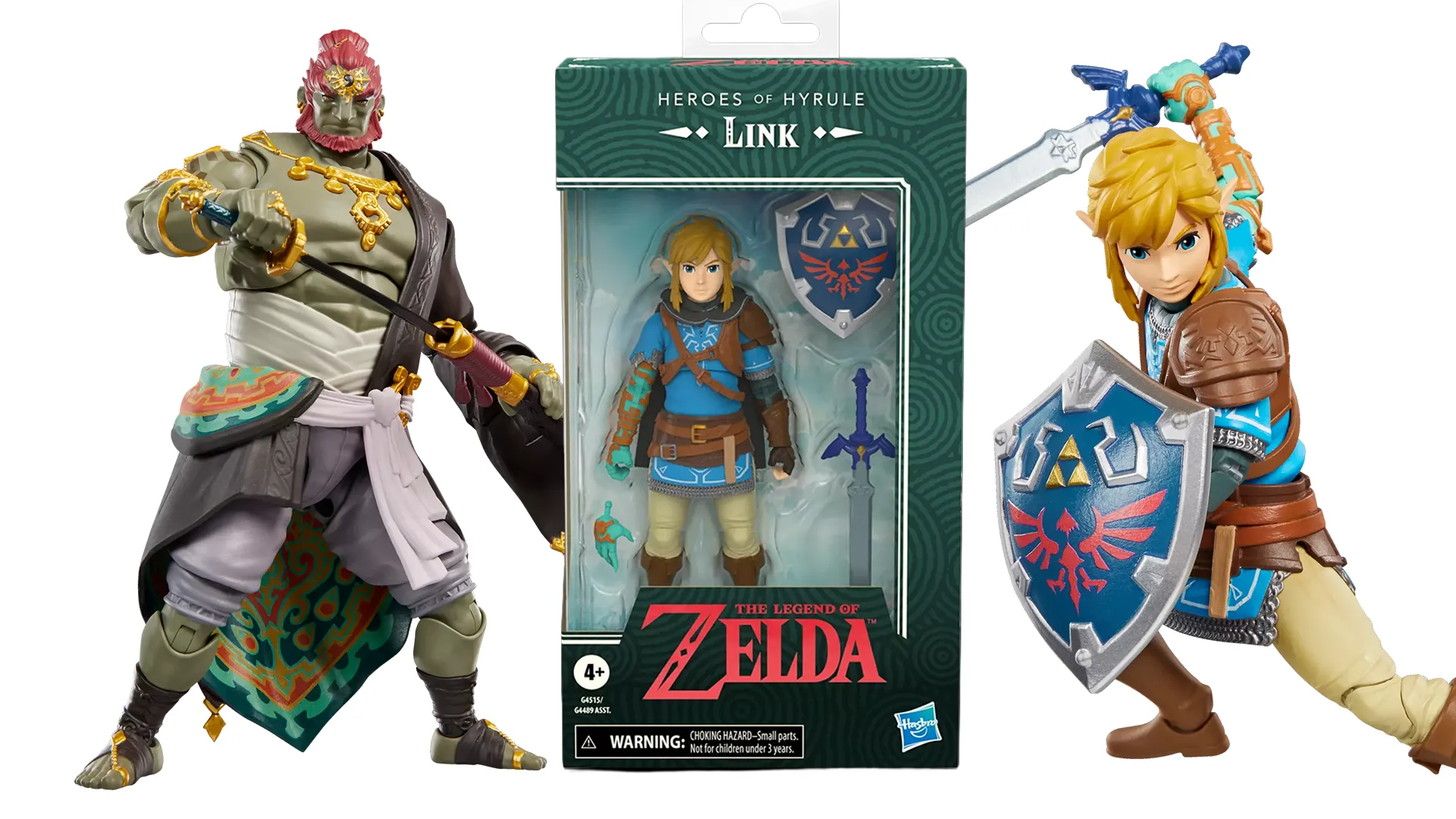 Hasbro Reveals First Wave of The Legend of Zelda Action Figures in Anticipation of Upcoming Film
