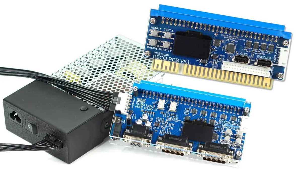 Home Arcade Supergun (HAS) and RECO V5.1 Return to Stock, Reaffirming Status as Premier Solutions for Classic Arcade Gaming