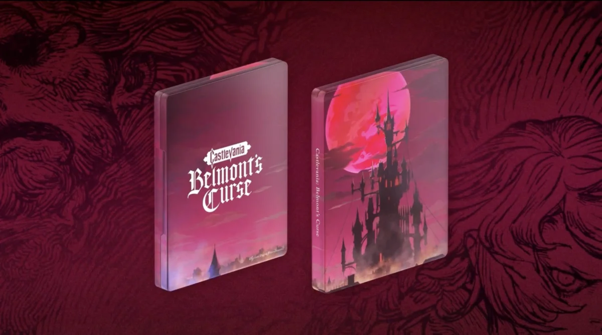 Konami’s Castlevania: Belmont’s Curse Steelbook Highlights Enduring Appeal of Physical Gaming Amidst Industry Shift to Digital.