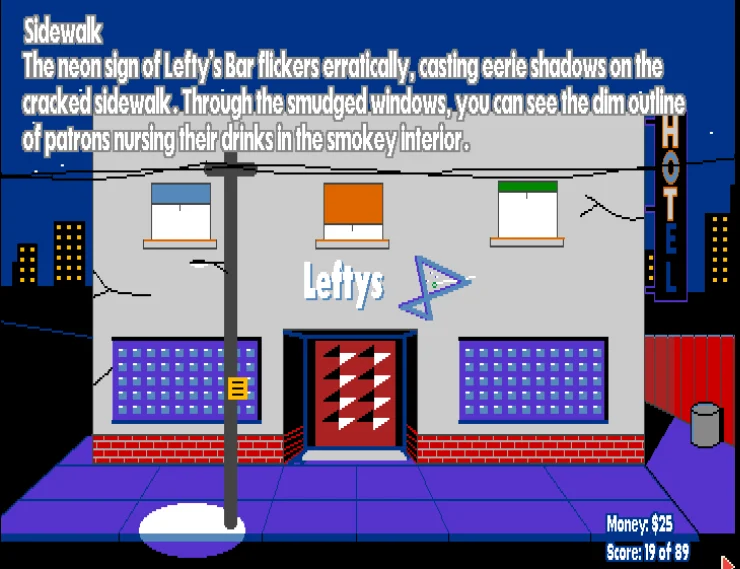 Lefty: Stirred, Not Solved (2025) by Quantum Code Monk for Amiga AGA.