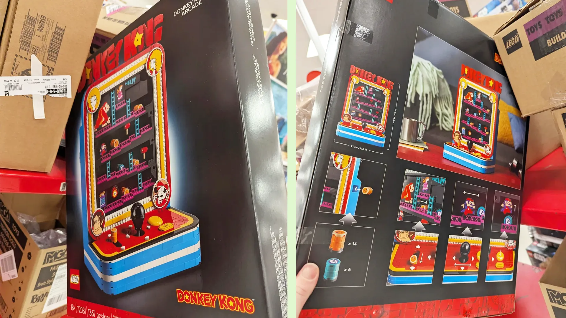 LEGO Donkey Kong Arcade Set Leaks Ahead of Official Reveal, Spotted at Target
