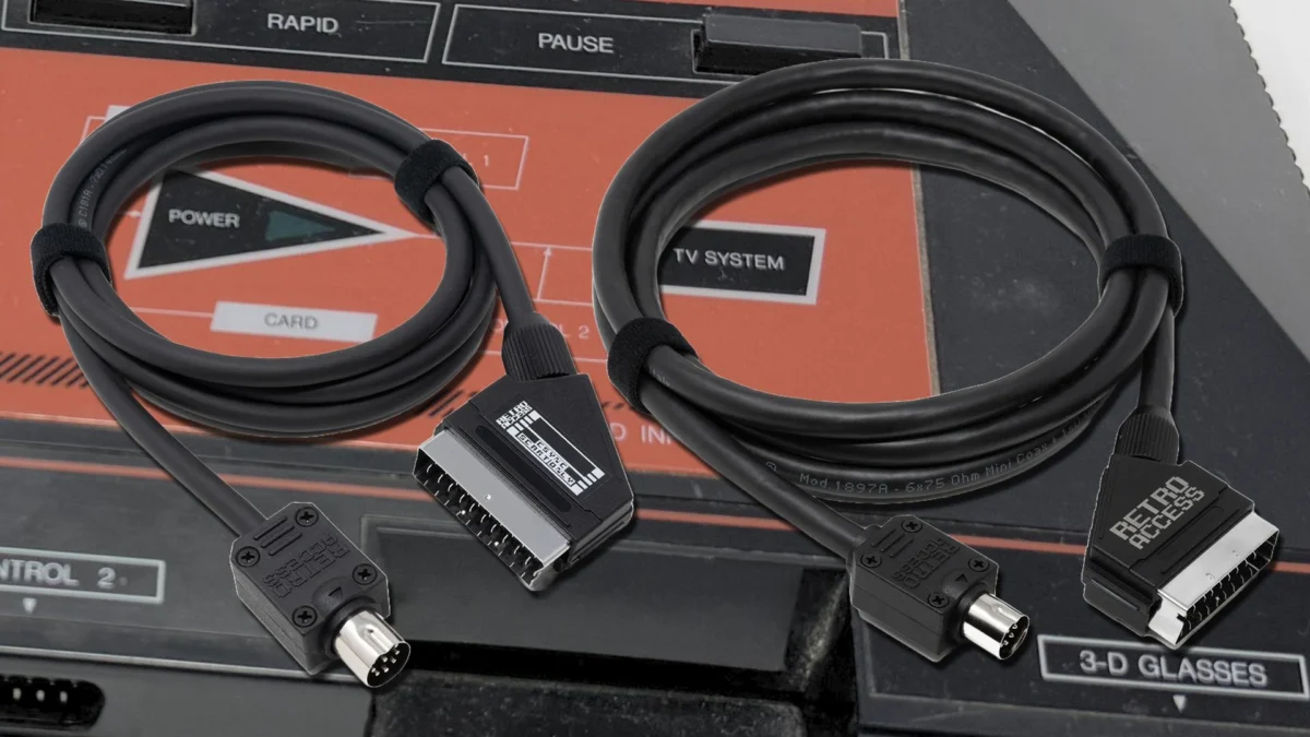 Retro-Access Launches Crucial RGB SCART Cables for the Sega MK-2000, Addressing a Critical Niche in Retro Gaming Hardware Preservation