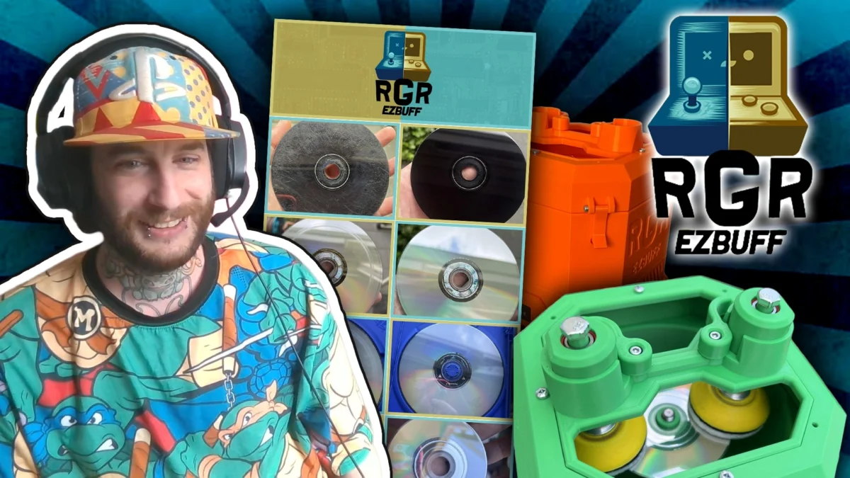 RetroRGB Podcast Unveils RGR EZBuff: An Open-Source Solution Revolutionizing Disc Preservation