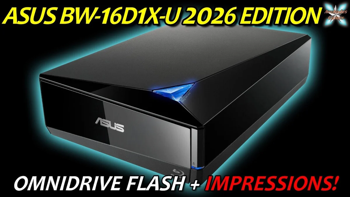 The ASUS BW-16D1X-U: A Comprehensive Review of the OmniDrive-Compatible External Optical Drive for Digital Preservation and Media Archiving