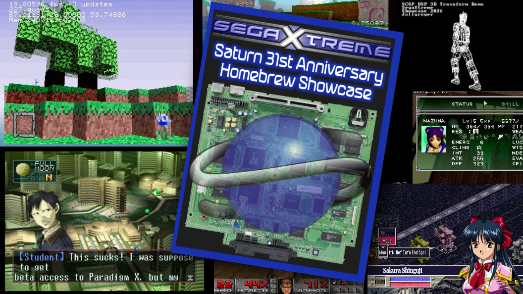 The SegaXtreme Sega Saturn 31st Anniversary Showcase Culminates in Digital Magazine Release and Announcement of Contest Winners