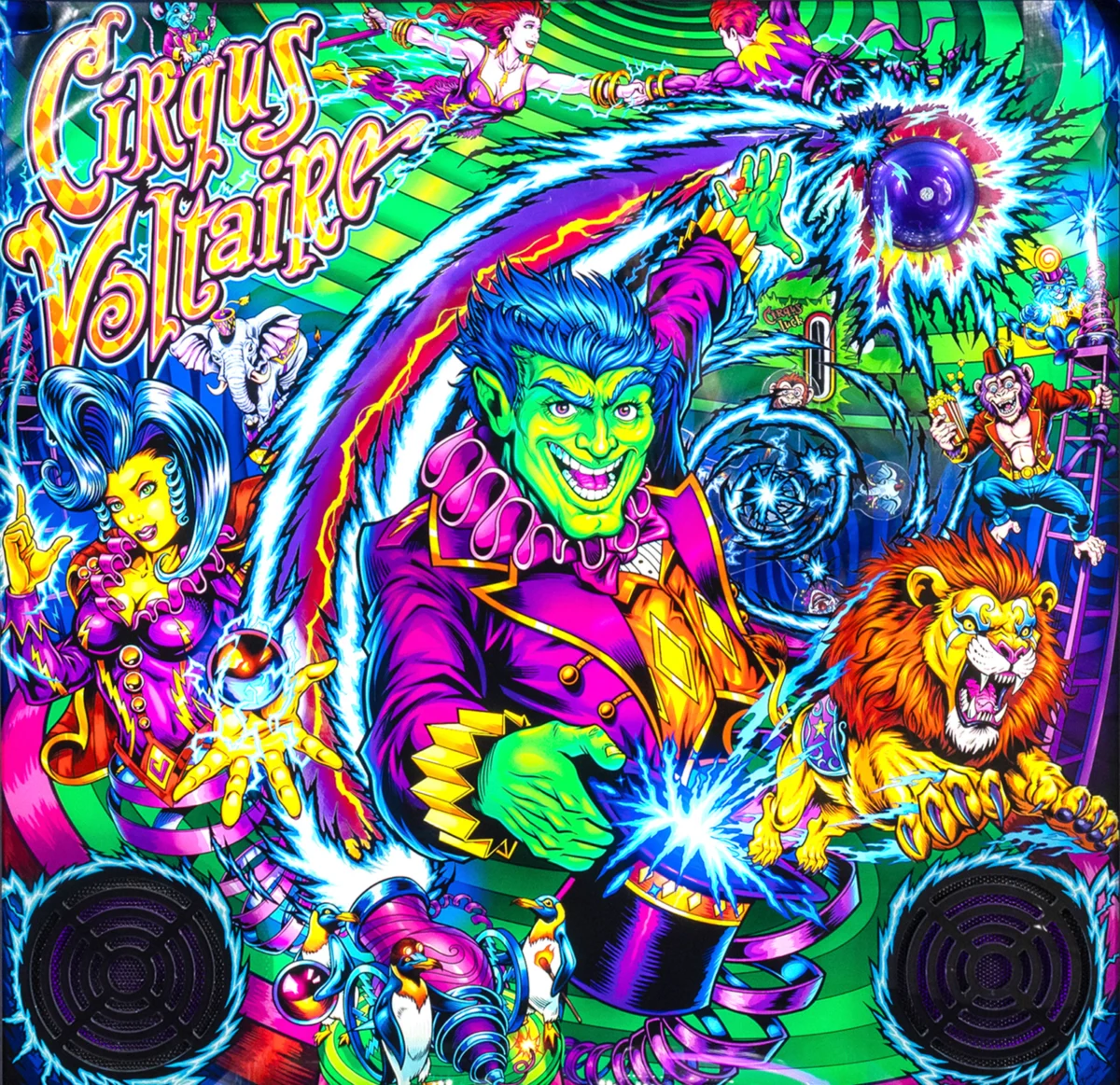 American Pinball Unveils Reimagined Version of the 1997 Bally Classic Cirqus Voltaire