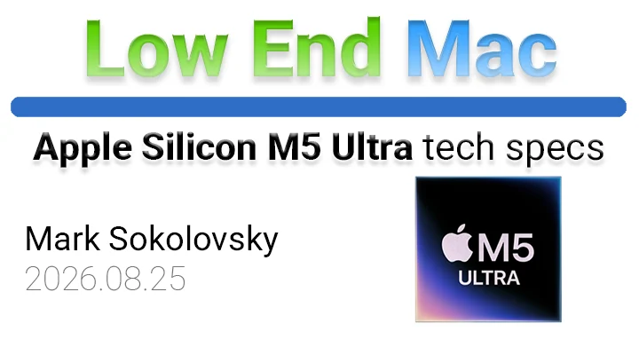 Apple Silicon M5 Ultra Hardware Profile and Performance Specifications Overview
